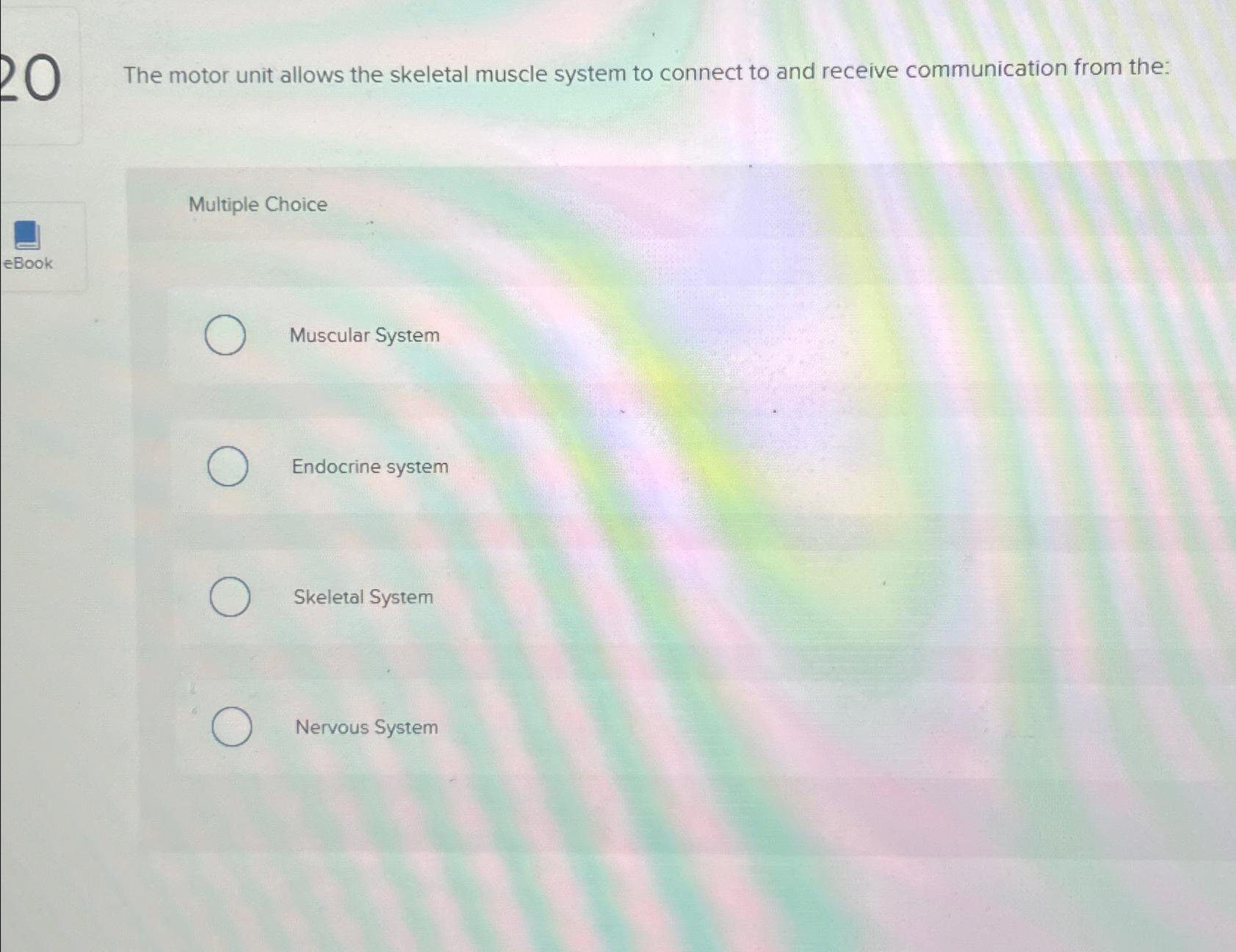 Solved The motor unit allows the skeletal muscle system to | Chegg.com