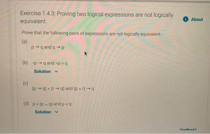 solved-exercise-1-4-3-proving-two-logical-expressions-are-chegg