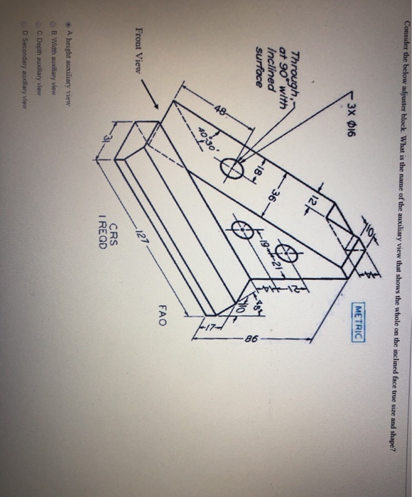 Solved Consider the below adjuster block. What is the name | Chegg.com