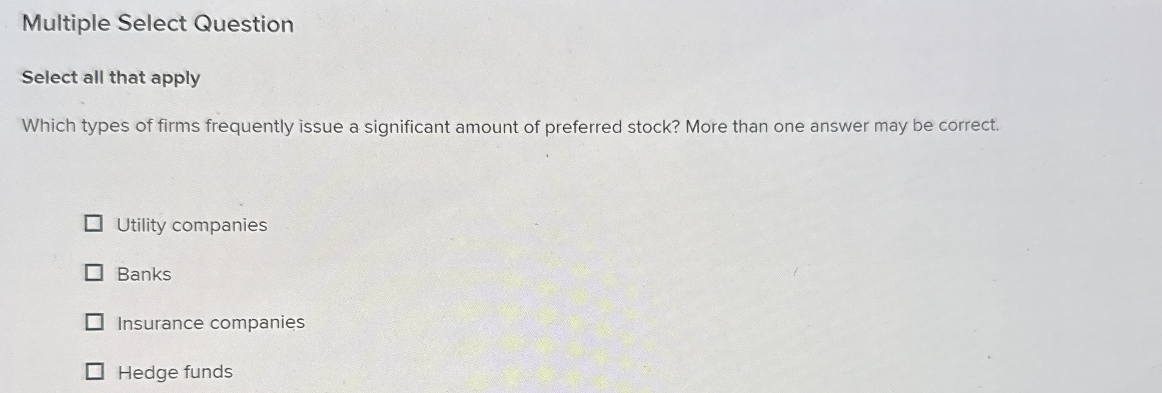 Solved Multiple Select QuestionSelect all that applyWhich | Chegg.com
