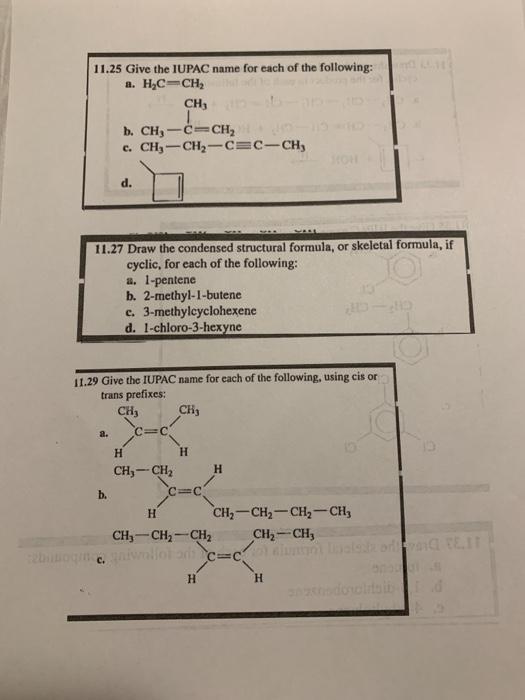 Solved CH 11 HOMEWORK 11.1 Identify each of the following as | Chegg.com