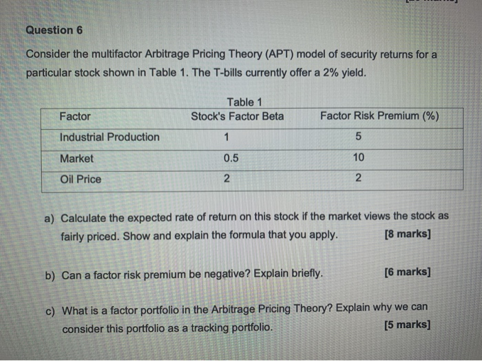 The 25+  Facts About The Basic Arbitrage Pricing Theory Model Of Two Factors! When implemented correctly, it is the practice of being able to take a positive and.