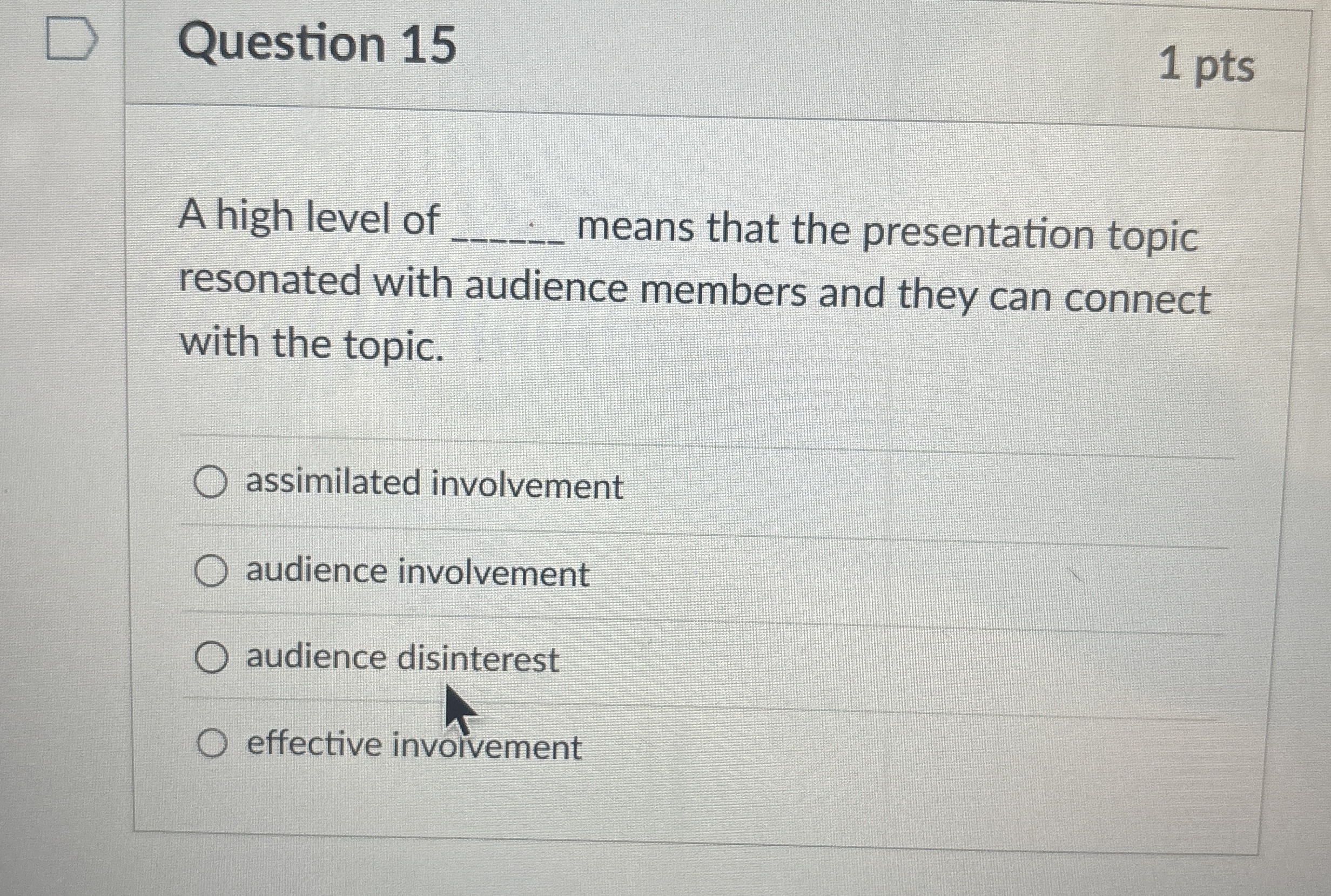 Solved Question 151 ﻿ptsA high level of q, ﻿means that the