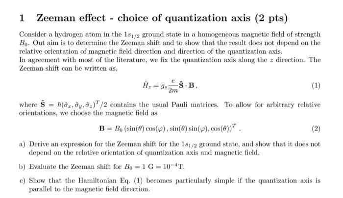 INTENSITY FORMULAE FOR THE ZEEMAN EFFECT (CHAPTER XV) - The New Quantum  Mechanics