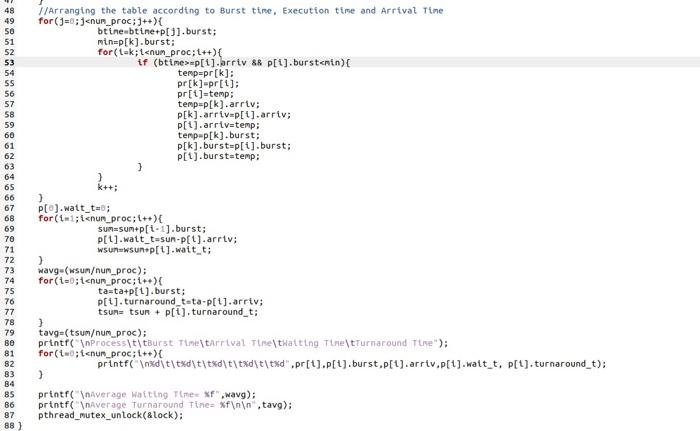 Solved de 3 #include 4 #include 5 6 int num_proc; 7 | Chegg.com