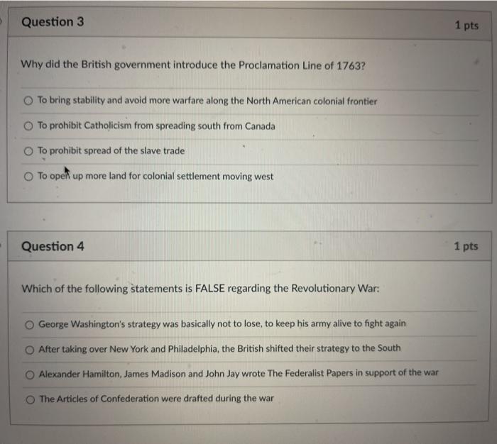 Solved Question 1 1 pts How did the boycotts of British | Chegg.com