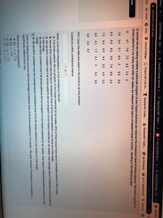 Solved Peace X Carroll College - My X Carroll College Moodle | Chegg.com