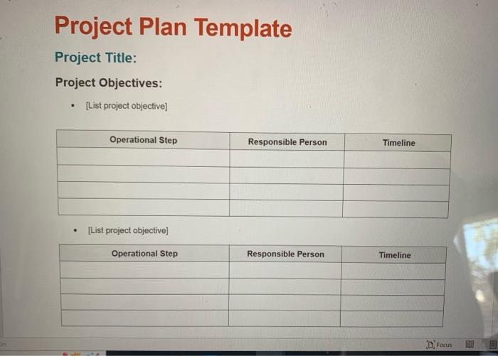 Assignment Content A project plan is based on | Chegg.com