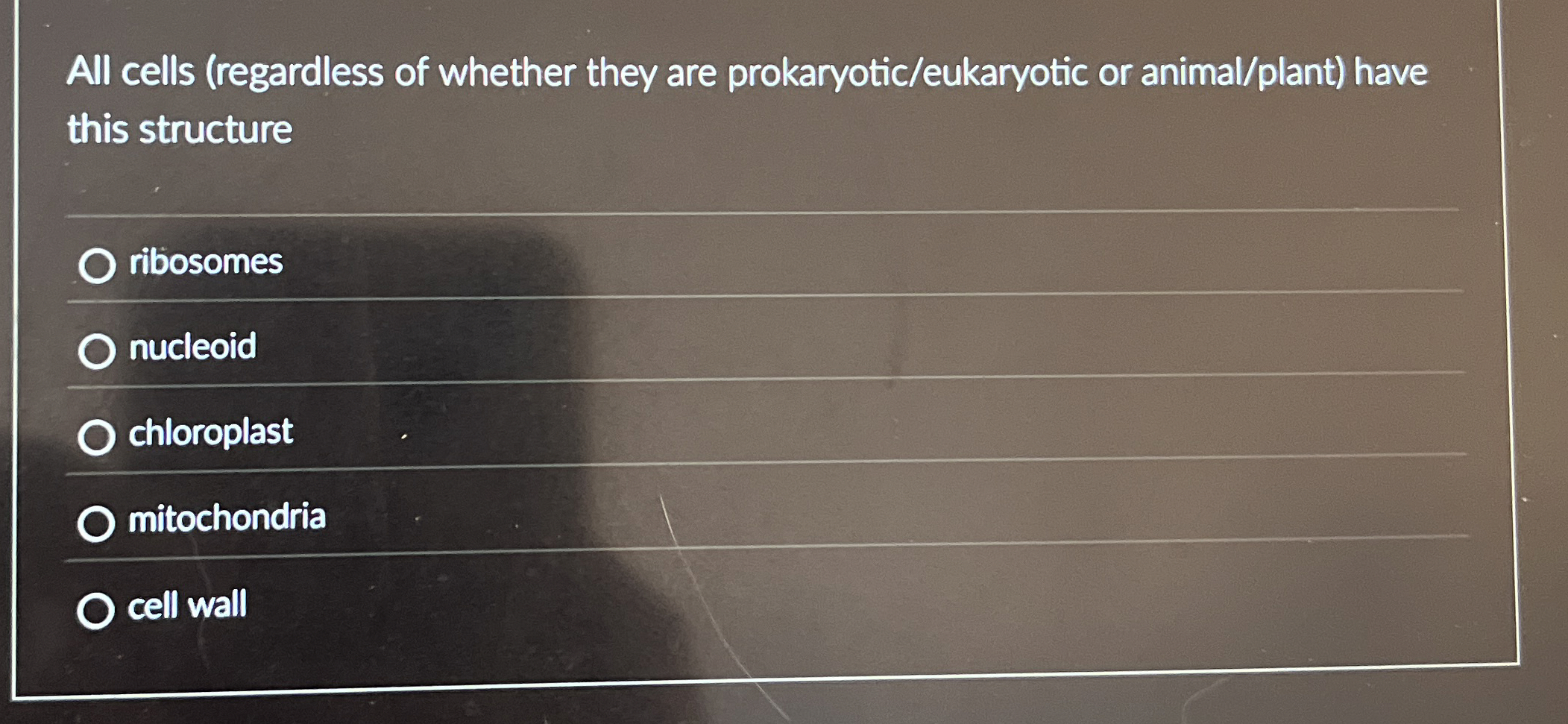 Solved All cells (regardless of whether they are