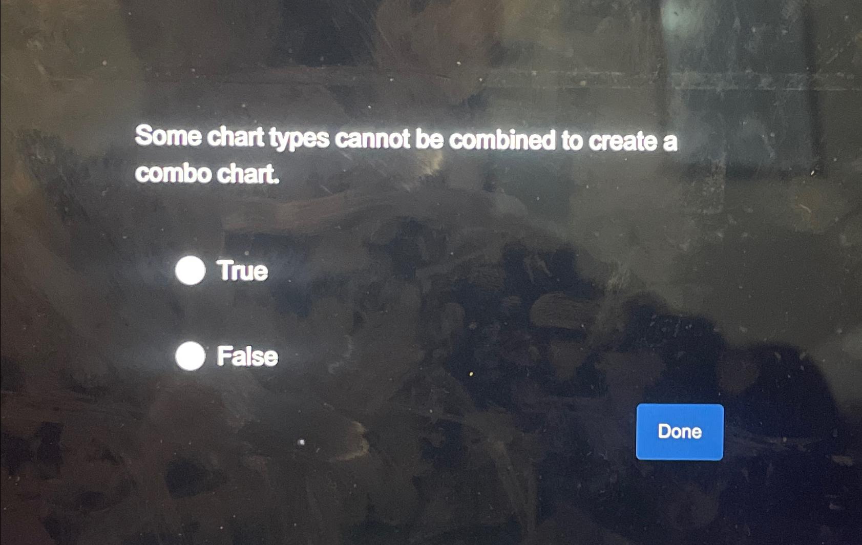 Solved Some chart types cannot be combined to create a combo