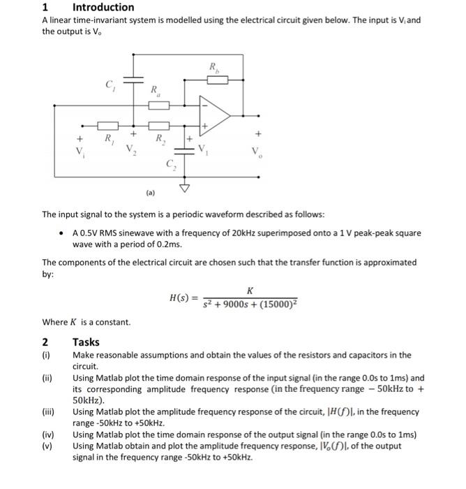 Solved this is a signals and systems question. please