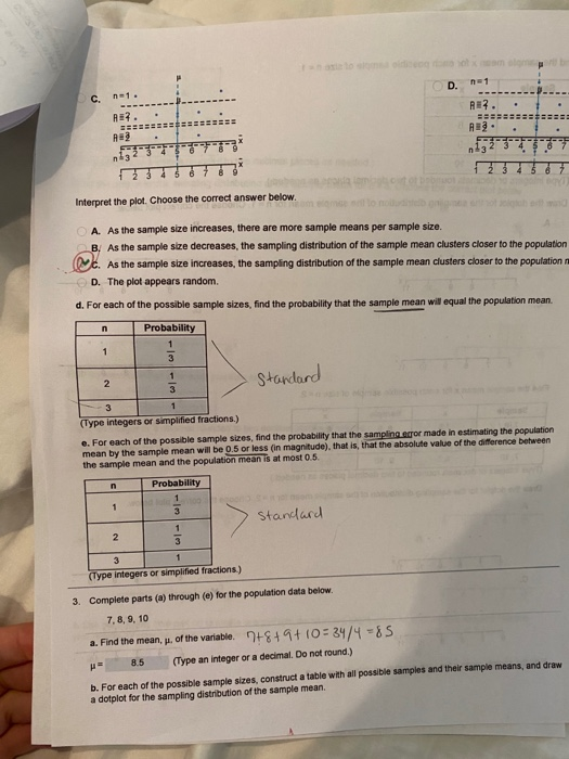 Solved i ONLY need the abswer for part D. I have nooo idea | Chegg.com