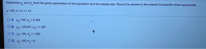 Solved Determine and o; from the given parameters of the | Chegg.com