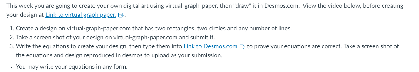 This week you are going to create your own digital | Chegg.com