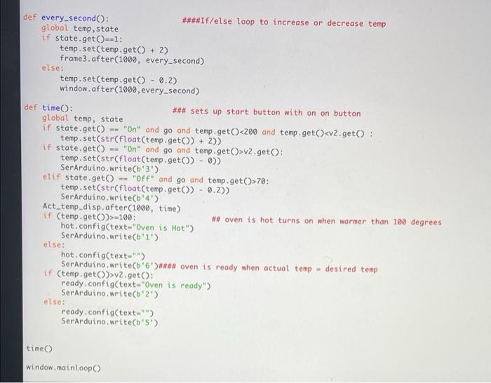 Solved create a graph in python that shows the temperature | Chegg.com