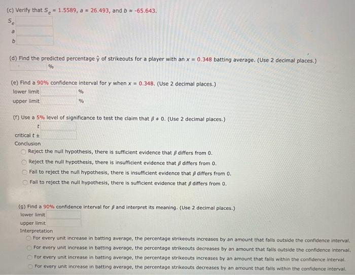 Solved a random variable that represents the batting average