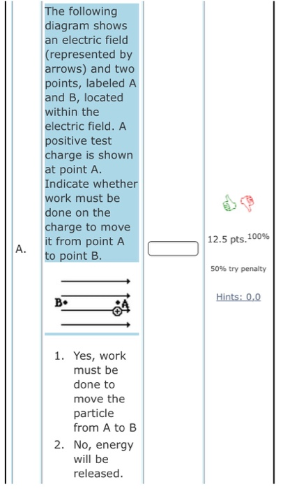 Solved: The Following Diagram Shows An Electric Field (rep... | Chegg.com