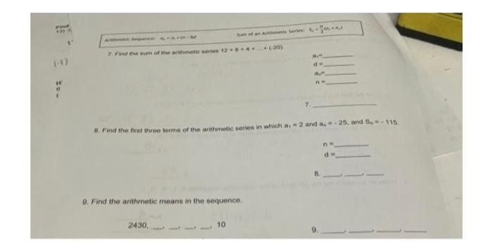 find the sum of arithmetic progression 4 8 12 64