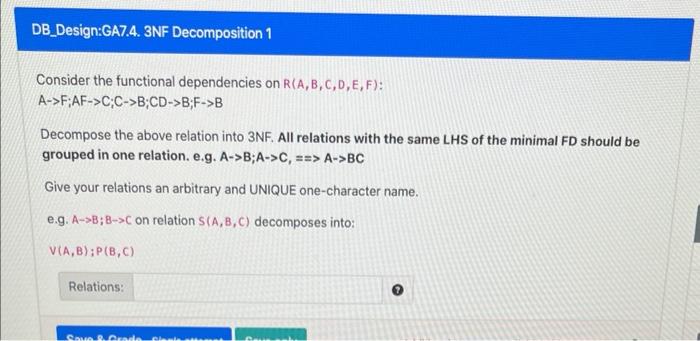 Solved Consider The Functional Dependencies On | Chegg.com