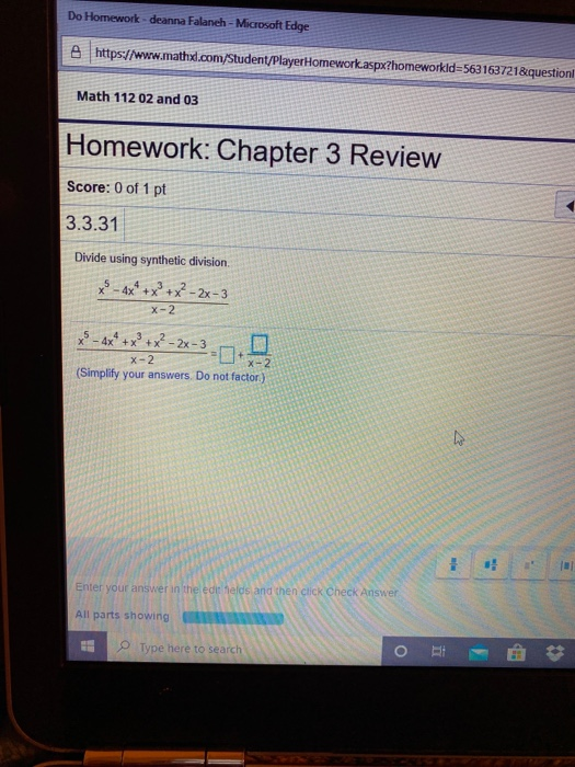 Edgex Homework Solved Do Homework - deanna Falaneh - Microsoft Edge B | Chegg.com