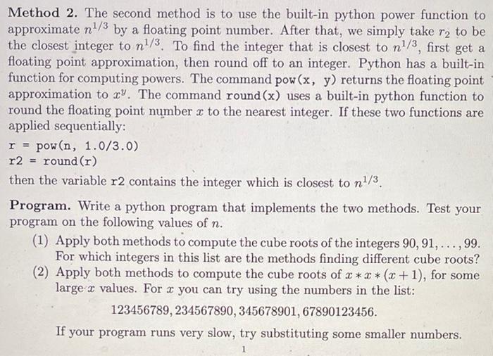 Solved Objective: To write and run a python script that | Chegg.com