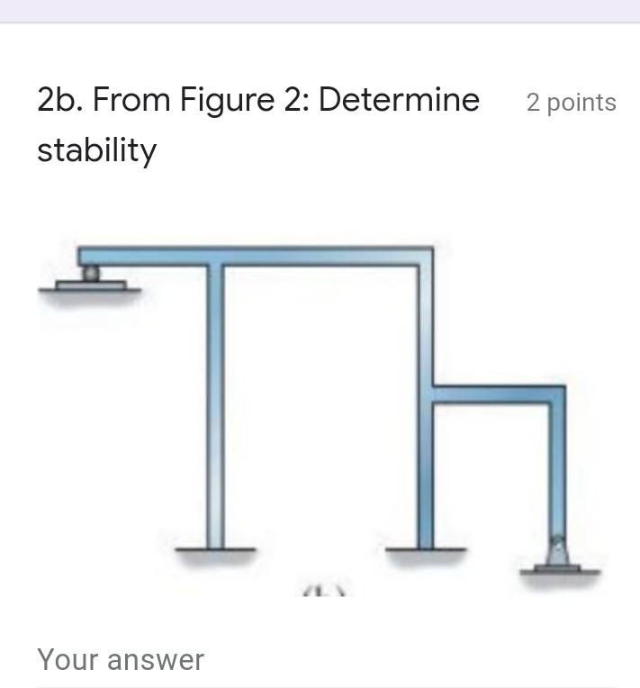 Solved 2 points 2b. From Figure 2: Determine stability TH | Chegg.com