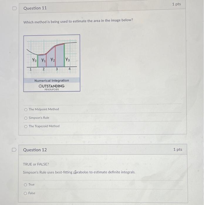 Solved 1 pts D Question 11 Which method is being used to | Chegg.com