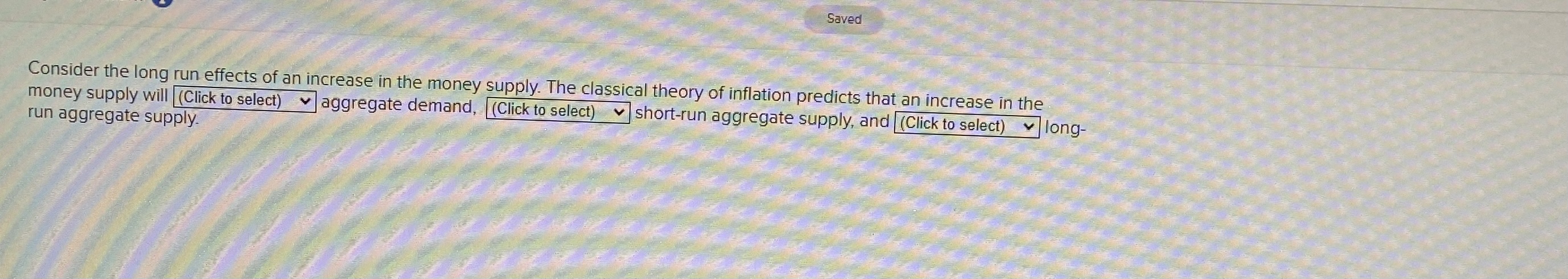 Solved Consider the long run effects of an increase in the | Chegg.com
