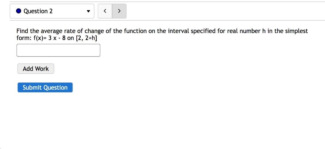 Solved Find the average rate of change of the function on | Chegg.com