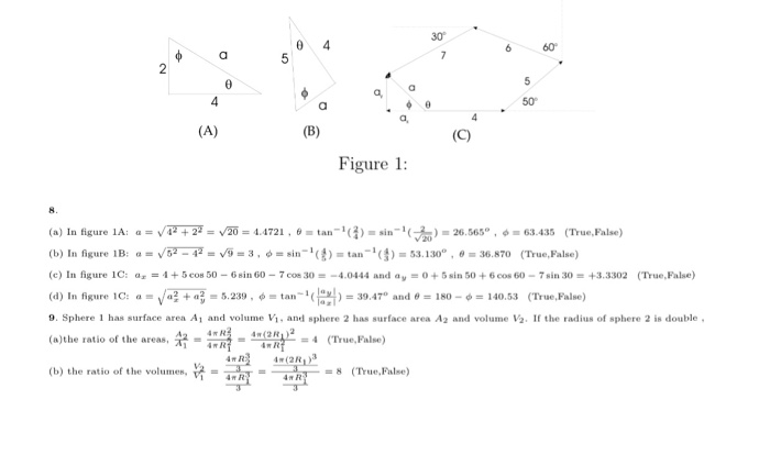 Solved 0 a 5 50 50 4 . (0 Figure 1: (a) In figure 1A: a = 12 | Chegg.com