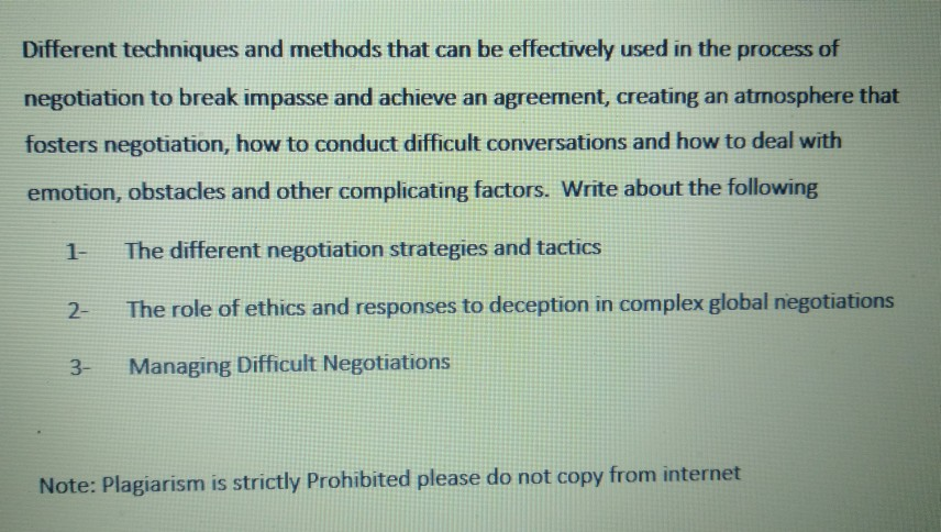 Overcome A Negotiation Impasse With This One Question