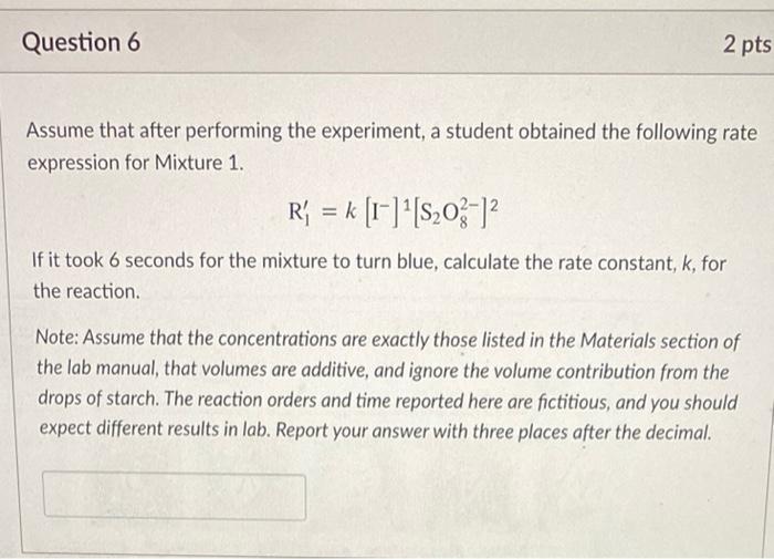 Solved Question 6 2 pts Assume that after performing the | Chegg.com