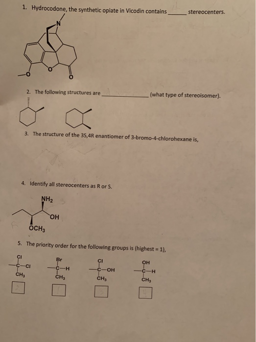 hydrocodone structure