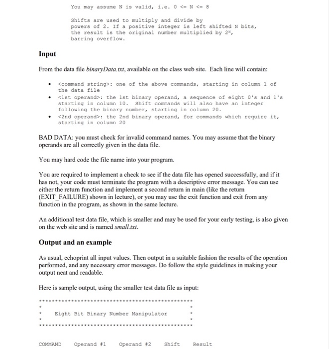 Learning Objectives • To write a program which | Chegg.com