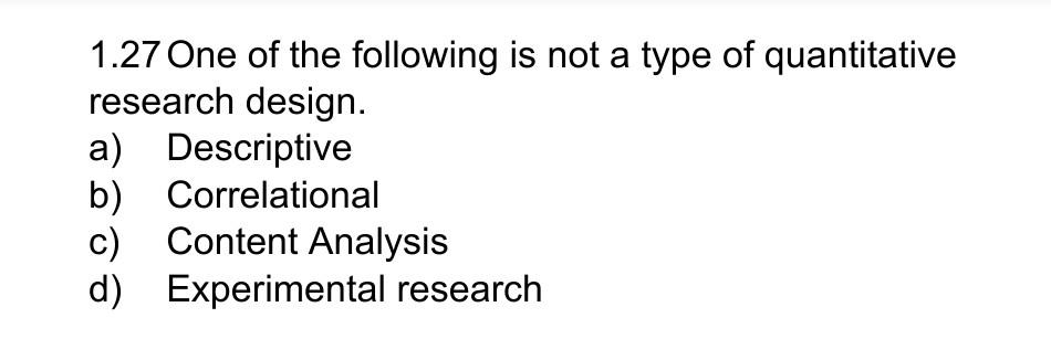 Solved 1.15 Correlational Research Provides Information | Chegg.com