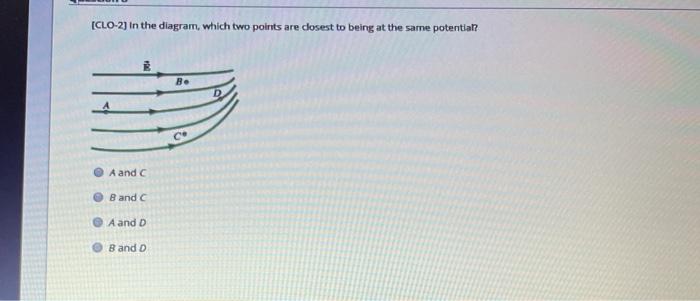 Solved 1 Points Question 7 Clo 2 Find The Electric Pote Chegg Com