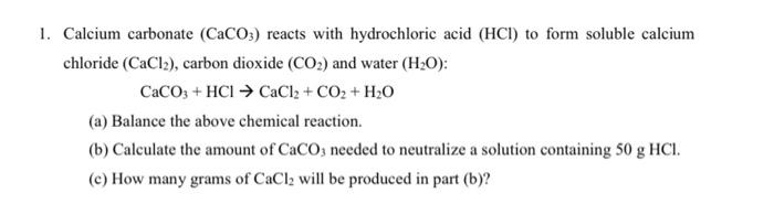 Calcium Carbonate CaCO3