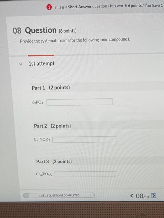Solved This is a Short Answer question/It is worth 6 | Chegg.com