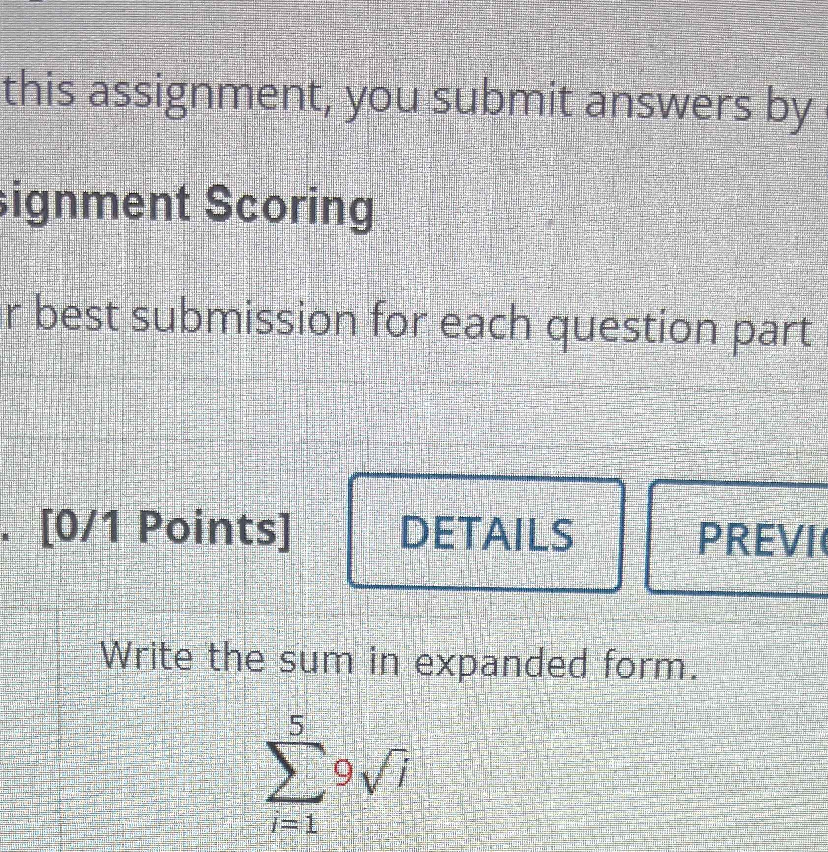 Solved this assignment, you submit answers by ignment | Chegg.com