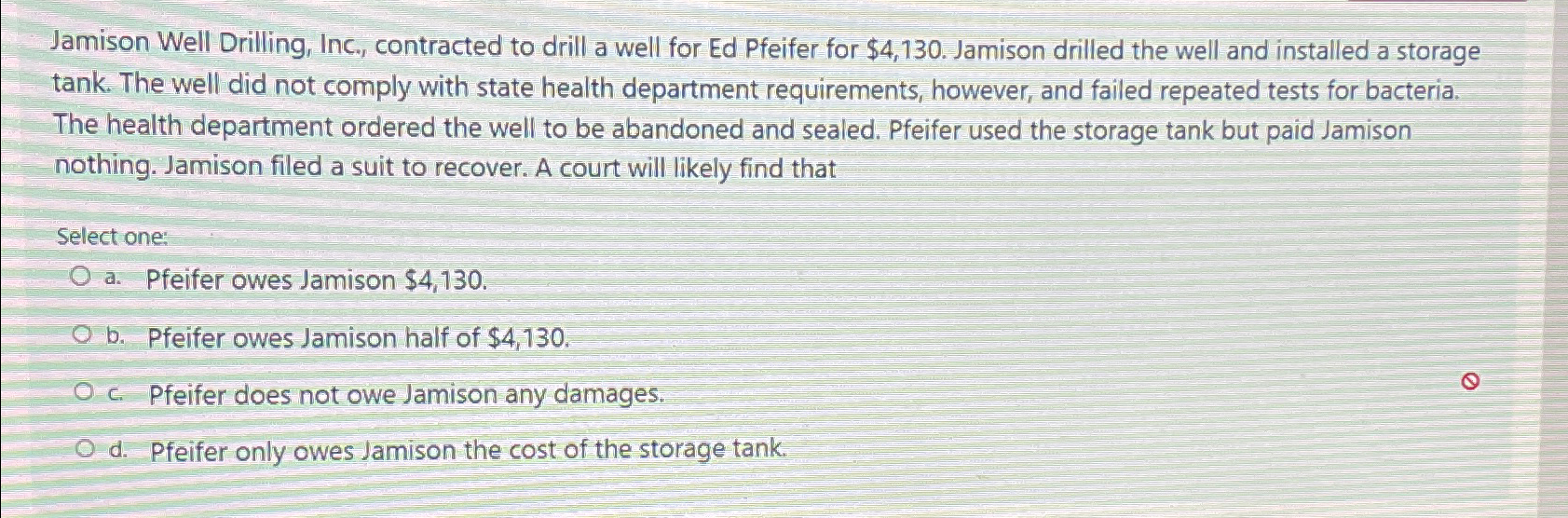 Solved Jamison Well Drilling, Inc., contracted to drill a | Chegg.com