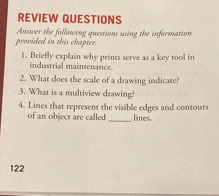 Solved REVIEW QUESTIONS Answer The Following Questions Using | Chegg.com