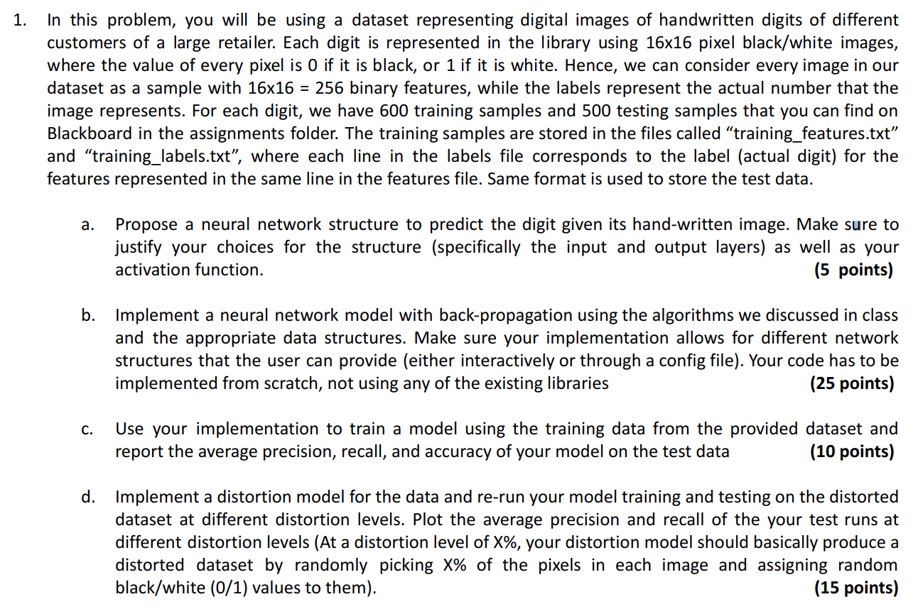 Solved In this problem, you will be using a dataset | Chegg.com