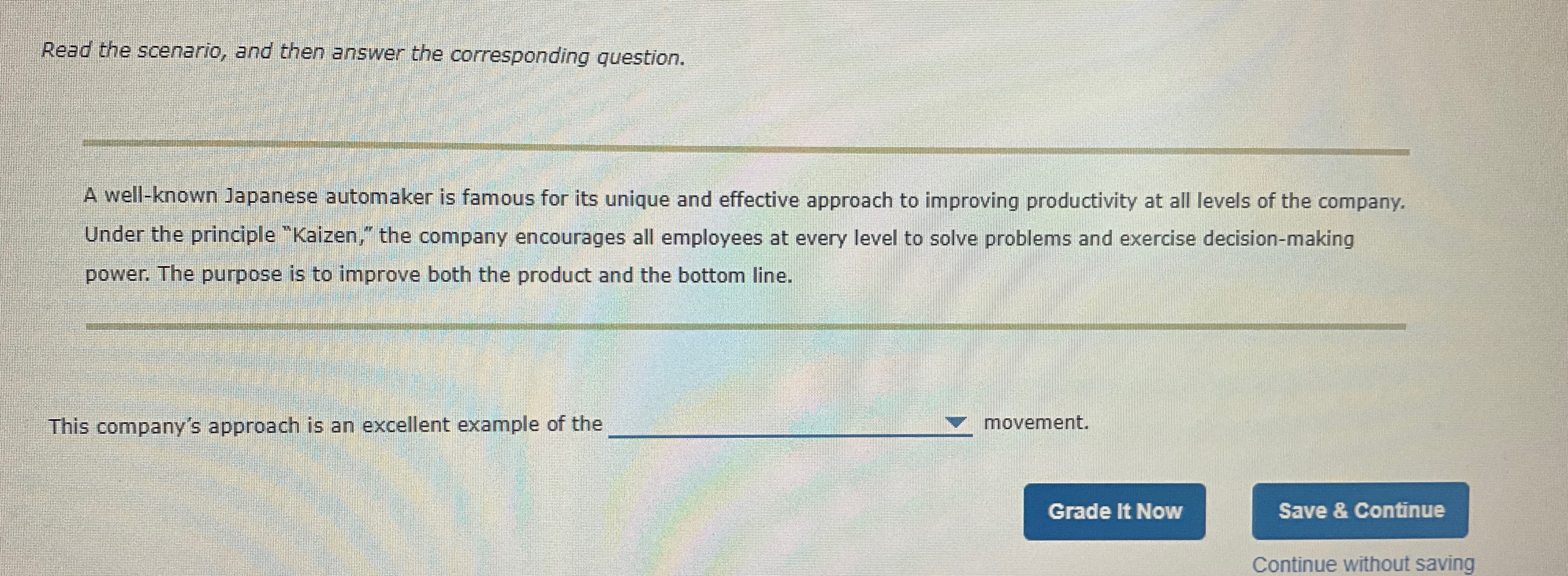 Solved Read the scenario, and then answer the corresponding | Chegg.com