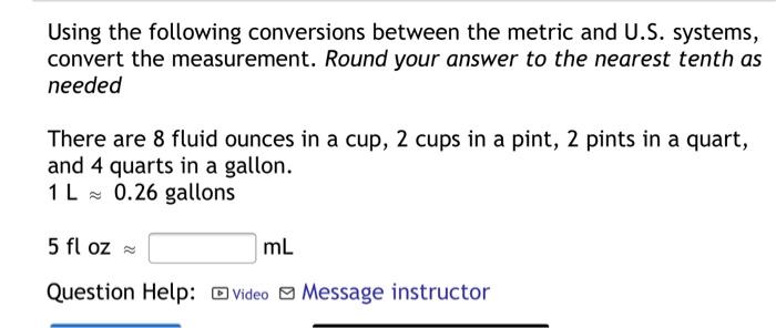 SOLVED: Convert 10 pints into cubic feet. Round your answer to the nearest  hundredth: #Note: you must use these exact conversion factors to get this  question right. 1 cup (cup) = 8