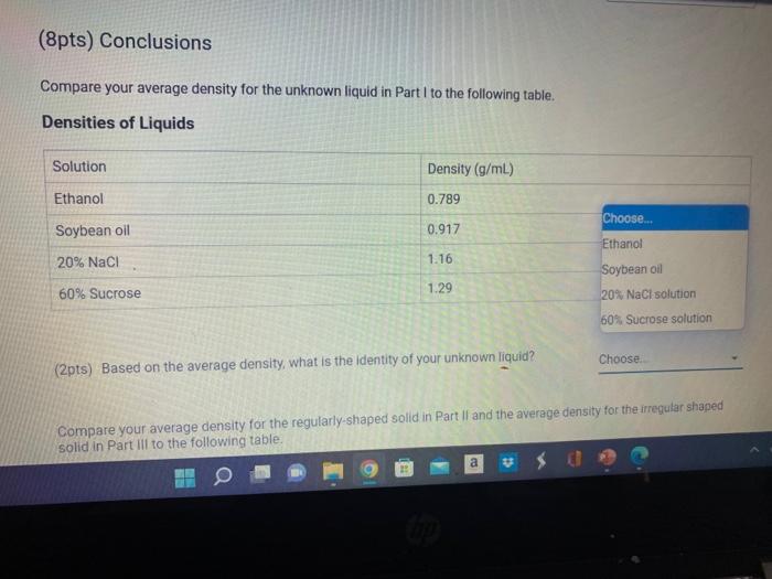 Solved ?(93pts) Part III. Irregular-Shaped Solid | Chegg.com