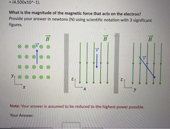 Solved a An electron travels in a uniform magnetic field. | Chegg.com