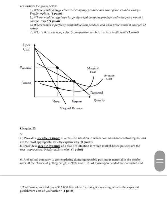 Solved 1. Suppose that in order to decrease pollution, the | Chegg.com