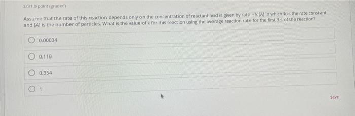 will the rate constant of the reaction depends upon t