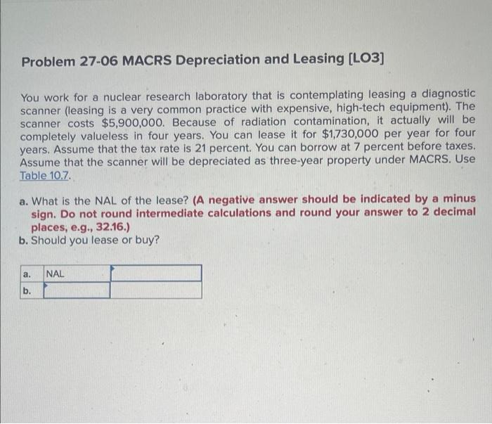 the equipment leasing group macrs report