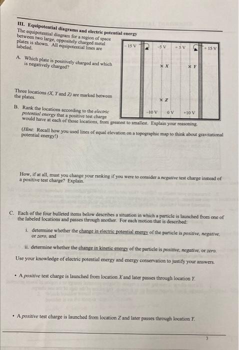 Solved A. Which Plate Is Positively Charged And Which Is | Chegg.com